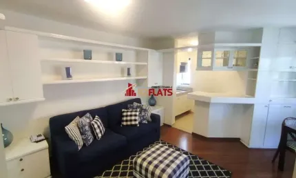 Flat com 1 quarto para alugar na Rua Haddock Lobo, 804, Jardins, São Paulo