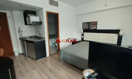Flat com 1 quarto para alugar na Rua Maestro Cardim, 407, Jardins, São Paulo