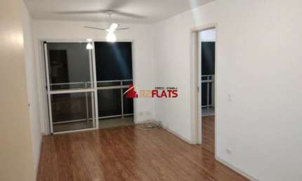 Flat com 1 quarto para alugar na Rua Juquis, 391, Moema, São Paulo