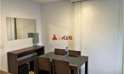 Flat com 1 quarto para alugar na Rua Juquis, 391, Moema, São Paulo