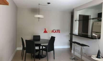 Flat com 2 quartos para alugar na Rua Juquis, 391, Moema, São Paulo