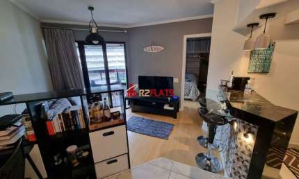 Flat com 1 quarto para alugar na Rua Doutor Melo Alves, 55, Jardins, São Paulo