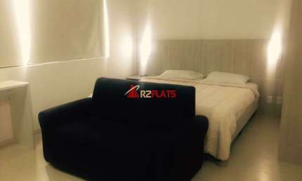 Flat com 1 quarto para alugar na Avenida Ibirapuera, 2534, Moema, São Paulo