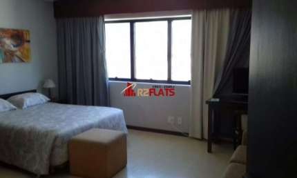 Flat com 1 quarto para alugar na Avenida Ibirapuera, 2534, Moema, São Paulo