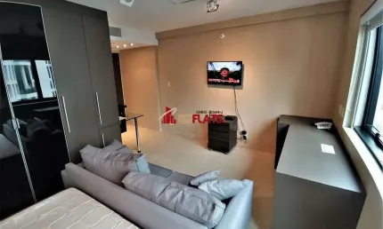 Flat com 1 quarto para alugar na Avenida Ibirapuera, 2534, Moema, São Paulo