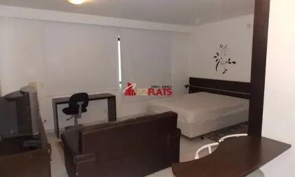 Flat com 1 quarto para alugar na Avenida Ibirapuera, 2534, Moema, São Paulo