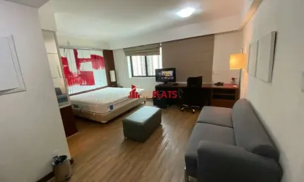 Flat com 1 quarto para alugar na Avenida Ibirapuera, 2534, Moema, São Paulo