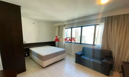 Flat com 1 quarto para alugar na Avenida Ibirapuera, 2534, Moema, São Paulo