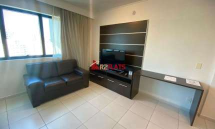Flat com 1 quarto para alugar na Avenida Ibirapuera, 2534, Moema, São Paulo