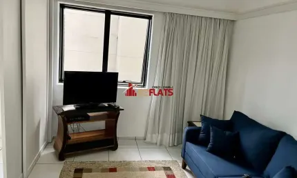 Flat com 1 quarto para alugar na Rua Hans Oersted, 119, Brooklin, São Paulo