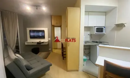 Flat com 1 quarto para alugar na Alameda Campinas, 675, Jardins, São Paulo