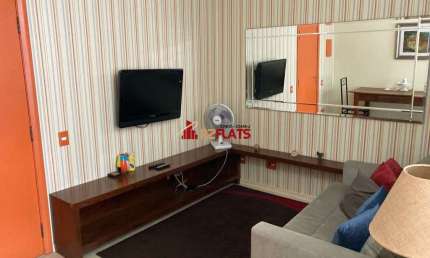 Flat com 1 quarto para alugar na Rua Araguari, 711, Moema, São Paulo