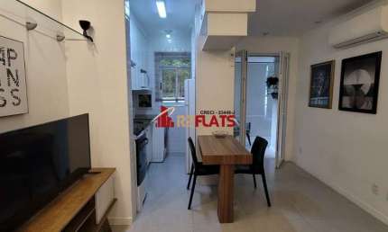 Flat com 1 quarto para alugar na Avenida Rouxinol, 174, Moema, São Paulo