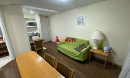 Flat com 1 quarto para alugar na Avenida Jamaris, 147, Moema, São Paulo