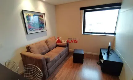Flat com 1 quarto para alugar na Rua Guarará, 511, Jardins, São Paulo