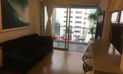 Apartamento com 1 quarto para alugar na Alameda dos Aicás, 392, Moema, São Paulo