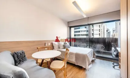 Apartamento com 1 quarto para alugar na Alameda dos Jurupis, 813, Moema, São Paulo