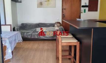 Flat com 1 quarto para alugar na Rua Araguari, 711, Moema, São Paulo