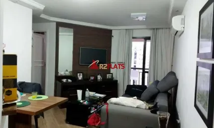 Flat com 2 quartos à venda na Avenida Miruna, 320, Moema, São Paulo