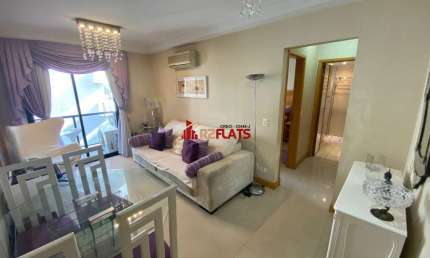 Flat com 1 quarto para alugar na Rua Pintassilgo, 477, Moema, São Paulo