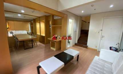 Flat com 2 quartos para alugar na Avenida Ibijaú, 355, Moema, São Paulo