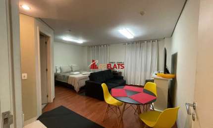 Flat com 2 quartos para alugar na Avenida Jamaris, 101, Moema, São Paulo