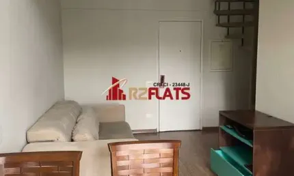 Flat com 1 quarto para alugar na Avenida Moema, 177, Moema, São Paulo