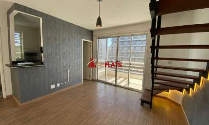 Flat com 2 quartos para alugar na Alameda dos Jurupis, 801, Moema, São Paulo