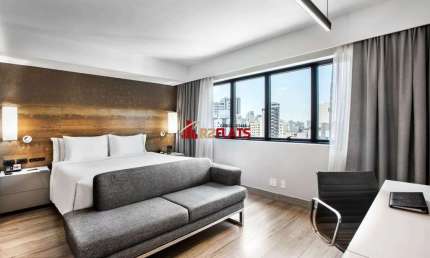 Flat com 1 quarto para alugar na Avenida Ibirapuera, 2534, Moema, São Paulo