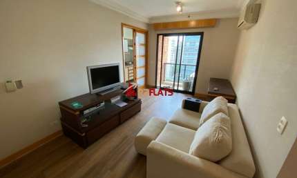 Flat com 1 quarto para alugar na Rua Pintassilgo, 477, Moema, São Paulo