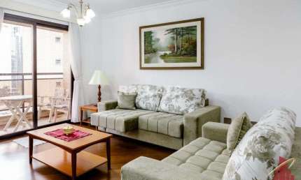 Flat com 3 quartos para alugar na Avenida Jandira, 185, Moema, São Paulo