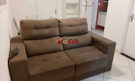 Flat com 1 quarto para alugar na Avenida Miruna, 399, Moema, São Paulo