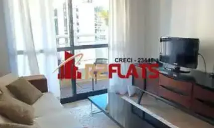 Flat com 1 quarto para alugar na Alameda dos Anapurus, 1661, Moema, São Paulo