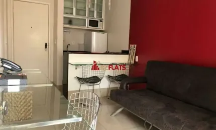 Flat com 1 quarto para alugar na Rua Tuim, 101, Moema, São Paulo