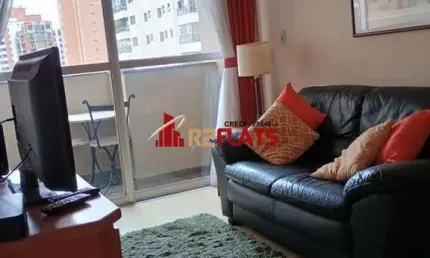 Flat com 1 quarto para alugar na Rua Tuim, 101, Moema, São Paulo