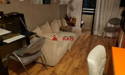 Flat com 1 quarto para alugar na Rua Tuim, 18, Moema, São Paulo