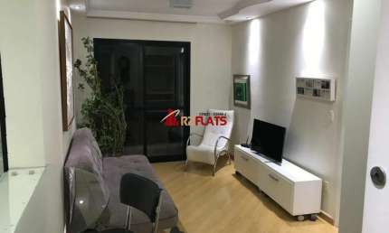 Flat com 1 quarto para alugar na Avenida Miruna, 320, Moema, São Paulo