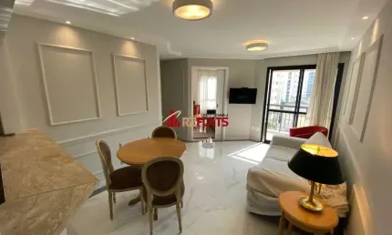 Flat com 1 quarto para alugar na Avenida Miruna, 320, Moema, São Paulo
