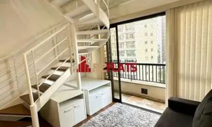 Flat com 1 quarto para alugar na Rua Manoel da Nóbrega, 646, Paraíso, São Paulo