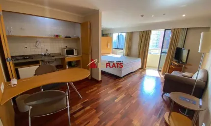 Flat com 1 quarto para alugar na Rua Tuim, 18, Moema, São Paulo