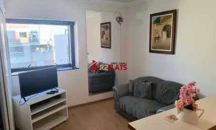 Flat com 1 quarto para alugar na Rua Guarará, 511, Jardins, São Paulo