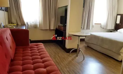 Flat com 1 quarto para alugar na Alameda Santos, 981, Jardins, São Paulo