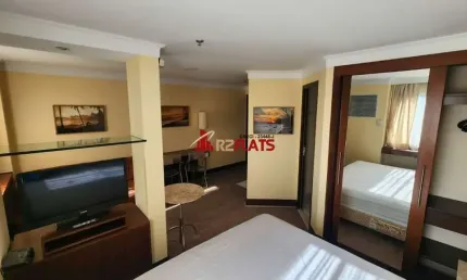 Flat com 1 quarto para alugar na Alameda Santos, 981, Jardins, São Paulo