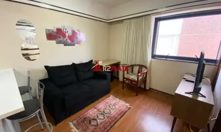Flat com 1 quarto para alugar na Rua Guarará, 511, Jardins, São Paulo