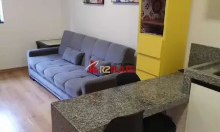 Flat com 1 quarto para alugar na Rua Guarará, 511, Jardins, São Paulo