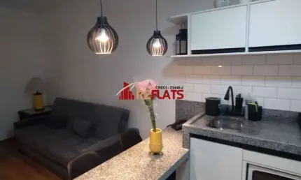 Flat com 1 quarto para alugar na Rua Guarará, 511, Jardins, São Paulo