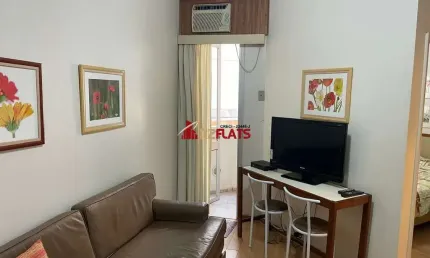 Flat com 1 quarto para alugar na Alameda Campinas, 675, Jardins, São Paulo