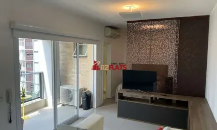 Flat com 1 quarto para alugar na Rua Sampaio Viana, 180, Paraíso, São Paulo