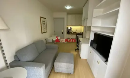 Flat com 1 quarto para alugar na Rua Tenente Negrão, 200, Itaim Bibi, São Paulo