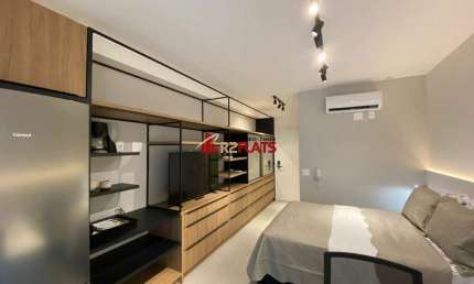 Flat com 1 quarto para alugar na Avenida Ibirapuera, 1891, Moema, São Paulo